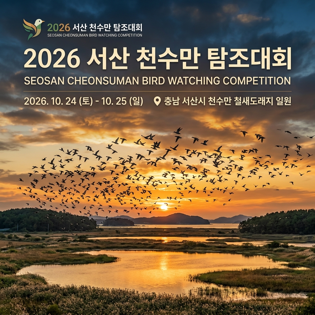2026 서산 천수만 탐조대회